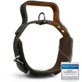 Produktbild: MediMuc Hunde-Halsband Hundehalsband mit Griff, Lederhalsband, Griffhalsband 65cm