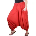 Produktbild: Kunst und Magie Orientalische Haremshose one Size in vielen Farben, Farbe:Rot