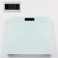 Produktbild: Personenwaage Digital Körperwaage LCD Display 180kg Waage Digitalwaage Milchglas
