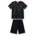 Produktbild: Sanetta - Kid's Pyjama 1/2 245839 - Alltagsunterwäsche Gr 152 schwarz