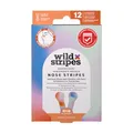 Produktbild: Wild Stripes - Nose Patches Sunrise - Nasenstrips für bessere Atmung, weniger Schnarchen & erholsamen Schlaf - Ideal für Sport oder beim Schlafen – Funktional, hautfreundlich und stylish – 12 Stk