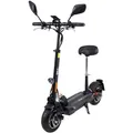 Produktbild: eFlux Lite Six E-Scooter | Mit Straßenzulassung - E-Roller - Elektro Roller - Stoßdämpfer - 3 Geschwindigkeitsstufen - mit Sitz -Einstellbare Sitzhöhe