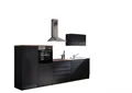 Produktbild: Küchenblock 320cm ohne E-Geräte JAZZ-4 von Bega Schwarz matt