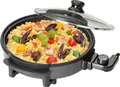 Produktbild: Clatronic PP 3401 Partypfanne, Ø 32cm, Antihaftbeschichtung, Glasdeckel, schwarz