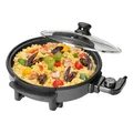 Produktbild: Clatronic Partypfanne 32cm PP 3401 schwarz, Tiefe: 3,5 cm, 1500 Watt, NEU