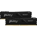 Produktbild: DIMM 16 GB DDR4-3200 (2x 8 GB) Dual-Kit, Arbeitsspeicher schwarz, KF432C16BBK2/16, Beast, INTEL XMP