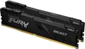 Produktbild: Kingston D4 3200 K2 16GB 2x8GB C16 FURY Beast Black