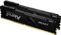 Produktbild: Kingston FURY Beast PC-Arbeitsspeicher Kit DDR4 16 GB 2 x 8 GB 3200 MHz 288pin DIMM CL16 KF432C16BBK2/16