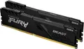 Produktbild: 16GB Arbeitsspeicher Kingston Fury Beast DDR4-RAM (2x 8GB) 3200MHz schwarz