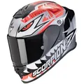 Produktbild: Scorpion Exo-R1 Evo Air Zaccone Replica Silber / Schwarz / Rot L