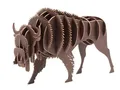 Produktbild: Fridolin 3D Papiermodell Bison