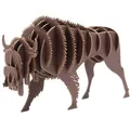Produktbild: Fridolin 3D Papiermodell Bison