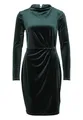 Produktbild: zero Damen Samtkleid mit hohem Kragen Deep Ponderosa Pine,38