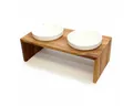 Produktbild: Wolters Napf-Set Gohan Doppelnapf teak