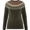 Produktbild: Fjällräven Damen Övik Knit Sweater Sweatshirt, Deep Forest, M EU