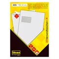 Produktbild: Idena 10232 - Versandtaschen DIN C4, 10 Stück haftklebend, Briefumschläge mit Fenster, aus 90 g/m² FSC-Mix Papier in Weiß