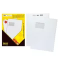 Produktbild: Idena Versandtaschen Fenster haftklebend 90g/m² weiß DIN C4 10 Stück 10232