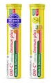 Produktbild: 1000 mg Vitamin C Brausetabletten 2x20 Stk. – Orangengeschmack – 1000 mg Vitamin C – T&D Pharma Oxi-C Immun plus – Made in Germany
