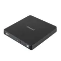 Produktbild: Intenso externer CD/DVD Brenner EOD 400D Slim, schwarz 5401400 DVD Laufwerk