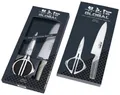 Produktbild: Global Küchenmesser-Sets G-2210-2 Stück Kochmesser und Schere, Edelstahl