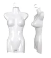 Produktbild: Unbekannt Torso Weiblich - Höhe: 66cm - Damentorso Oberkörper Mannequin Puppe Figur Schaufensterpuppe (2 Stück)