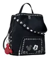 Produktbild: Desigual Mickey Rock Sumy Backpack Rucksack Rucksack Black schwarz silberfarben