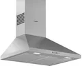 Produktbild: Bosch DWP66BC50 Serie 2 Wandhaube, 60 cm breit, 597 m³/h, Ab-/Umluft, Walmdach-Design, Edelstahl