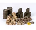 Produktbild: Tamiya Diorama-Set Zubehör für Alliert Militär Set Plastik Model Bausatz 35229