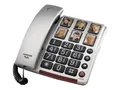 Produktbild: amplicomms BIGTel 40 plus, Großtastentelefon Silber