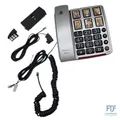 Produktbild: Amplicomms BIGTel 40 Plus, Großtastentelefon, Silber