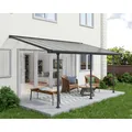 Produktbild: NSH Nordic Palram - Canopia Feria Terrassenüberdachung 16,1 m2, anthrazitgrau (540-031) (7290103122003)