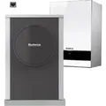 Produktbild: Buderus WLW196i-2-6 AR Wärmepumpe E W S+ 6 kW A-7/W35 monoenergetisch weiß