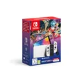 Produktbild: Nintendo Switch™ – OLED-Modell (weiß) + Mario Kart 8 Deluxe Switch Online – 12-monatige (365-tägige) Einzelmitgliedschaf