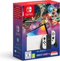 Produktbild: Nintendo Switch OLED-Modell weiß Mario Kart 8: Deluxe 12 Monate Nintendo Online
