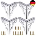 Produktbild: SUMTree 15cm 4 Stück Möbelfüße aus Stahl,Schrankfüße, Beine für Stühle