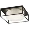 Produktbild: FISCHER & HONSEL Deckenleuchte CARRE LB 60x60 cm schwarz Deckenlampe - Schwarz