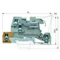Produktbild: Installationsklemme, Dreistockklemme, 3 Potentiale WKI 4 NT-D-SL/V0