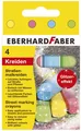 Produktbild: Eberhard Faber 526504 Glitzer-Straßenmalkreide 4er Kartonetui