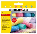 Produktbild: Eberhard Faber 6er GLITZERkreide 526504 Straßenmalkreide Straßenkreide Kreide