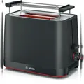 Produktbild: Bosch Kompakt Toaster MyMoment, schwarz Toaster Schwarz TAT3M123