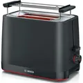 Produktbild: Bosch - Toaster Mit 2 Schlitzen, 950 W, Schwarz Tat3m123