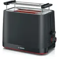 Produktbild: Bosch - Toaster Mit 2 Schlitzen, 950 W, Schwarz Tat3m123
