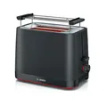 Produktbild: Bosch Toaster mit 2 schlitzen, 950 w, schwarz