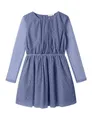 Produktbild: NAME IT Mädchen Nkfvabos Ls Dress Noos, Blue Ice, 146
