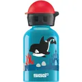 Produktbild: SIGG Orca Family Kinder Trinkflasche (0.3 L), schadstofffreie Kinderflasche mit auslaufsicherem Deckel, federleichte Trinkflasche aus Aluminium