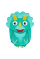 Produktbild: Affenzahn Kleiner Freund Kindergarten-Rucksack für 1-3 Jährige Ergonomisch Reflektierend Ziehzunge mit Namensschild Dinosaurier - Grün
