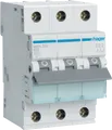 Produktbild: HAGER MBN325 - Leitungsschutzschalter 3 polig 6kA B-Charakteristik 25 A 3 Modul