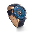 Produktbild: Kronsegler Automatikuhr Meteorit Herren Armbanduhr m. Lederband, mit Meteoritenstein