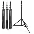 Produktbild: Walimex 20305 Stativ Beleuchtungssystem 3 Bein(e) Schwarz