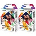 Produktbild: 2 x Fujifilm Instax Mini SPRAY ART Sofortbildfilme für 20 Bilder! MDH 10/2026
